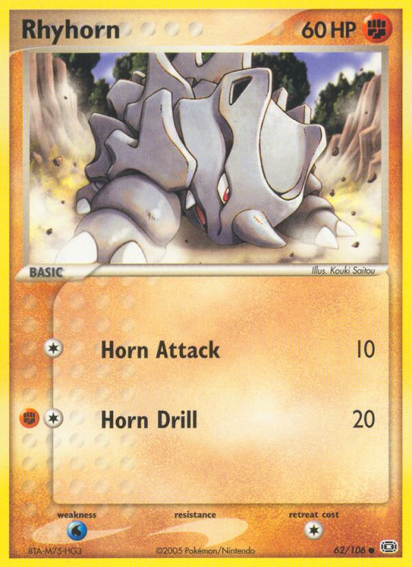 Rhyhorn card