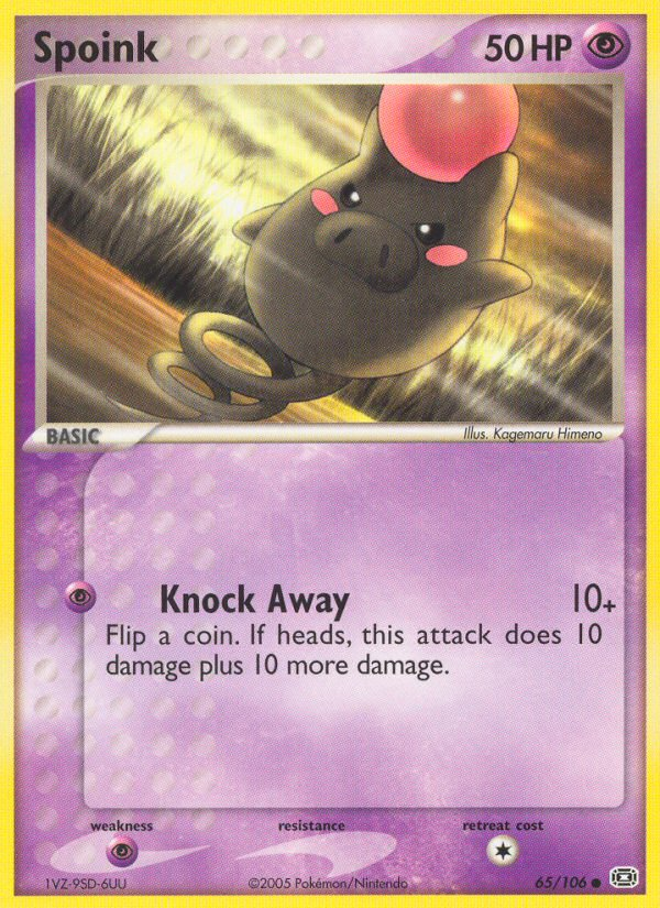 Spoink card