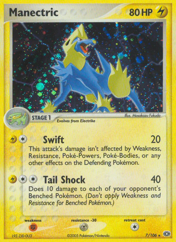 Manectric card