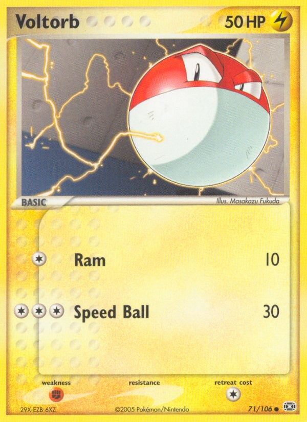 Voltorb card