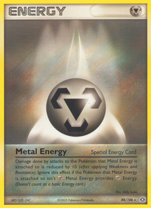 Metal Energy card