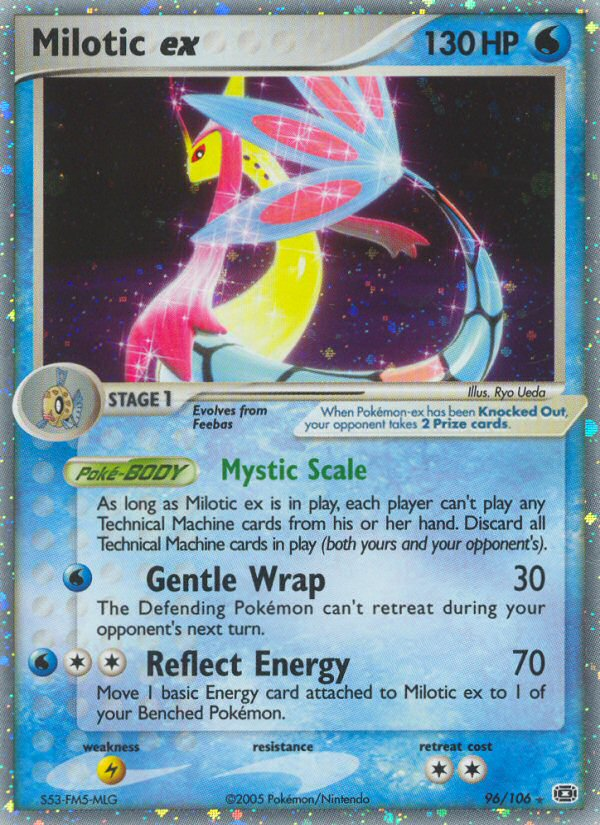 Milotic ex card