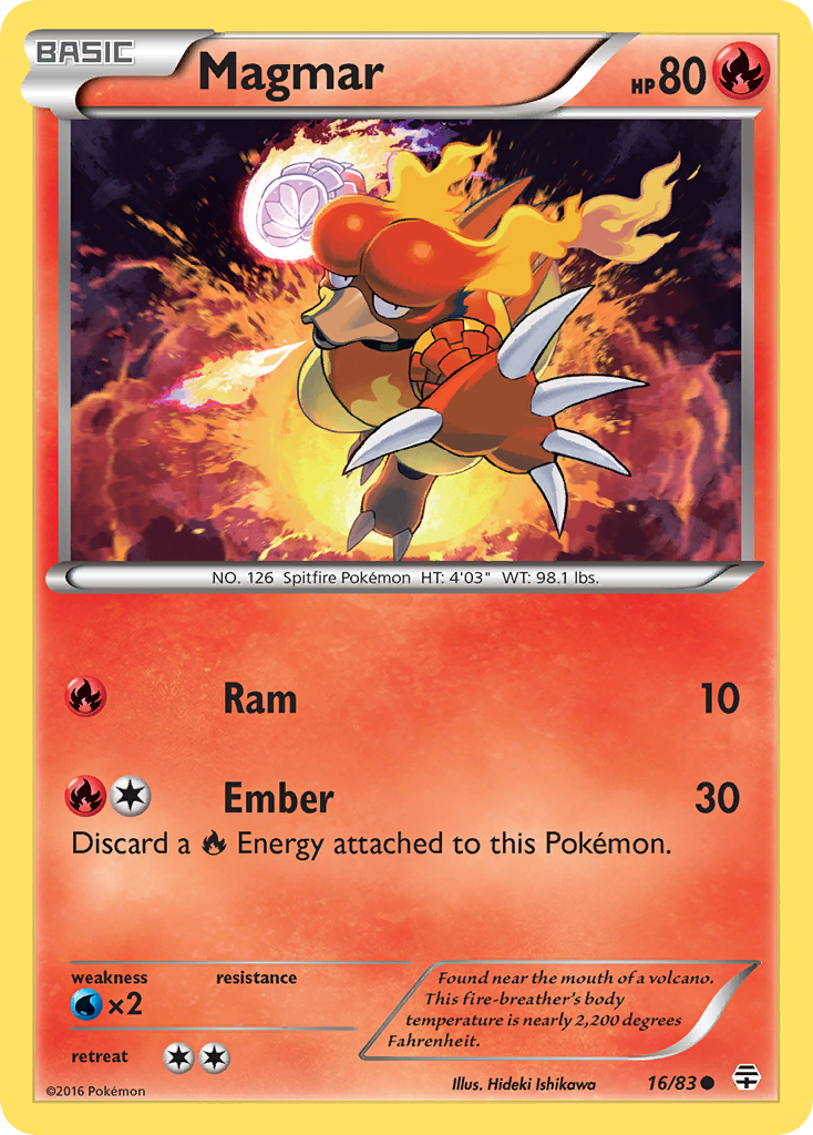 Magmar card