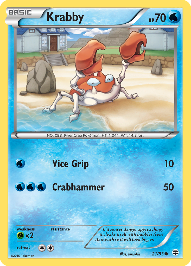 Krabby card