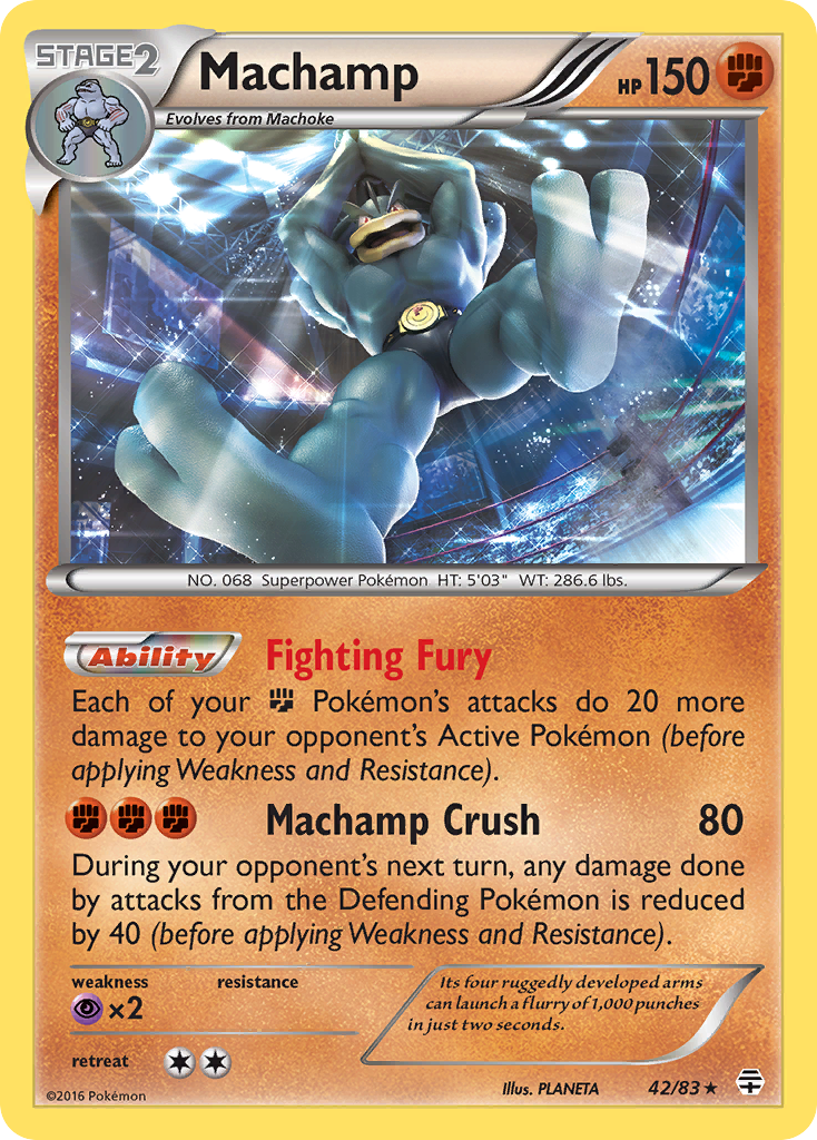 Machamp card