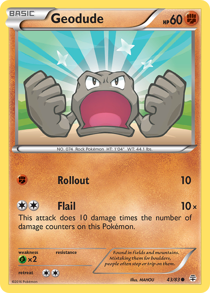 Geodude card