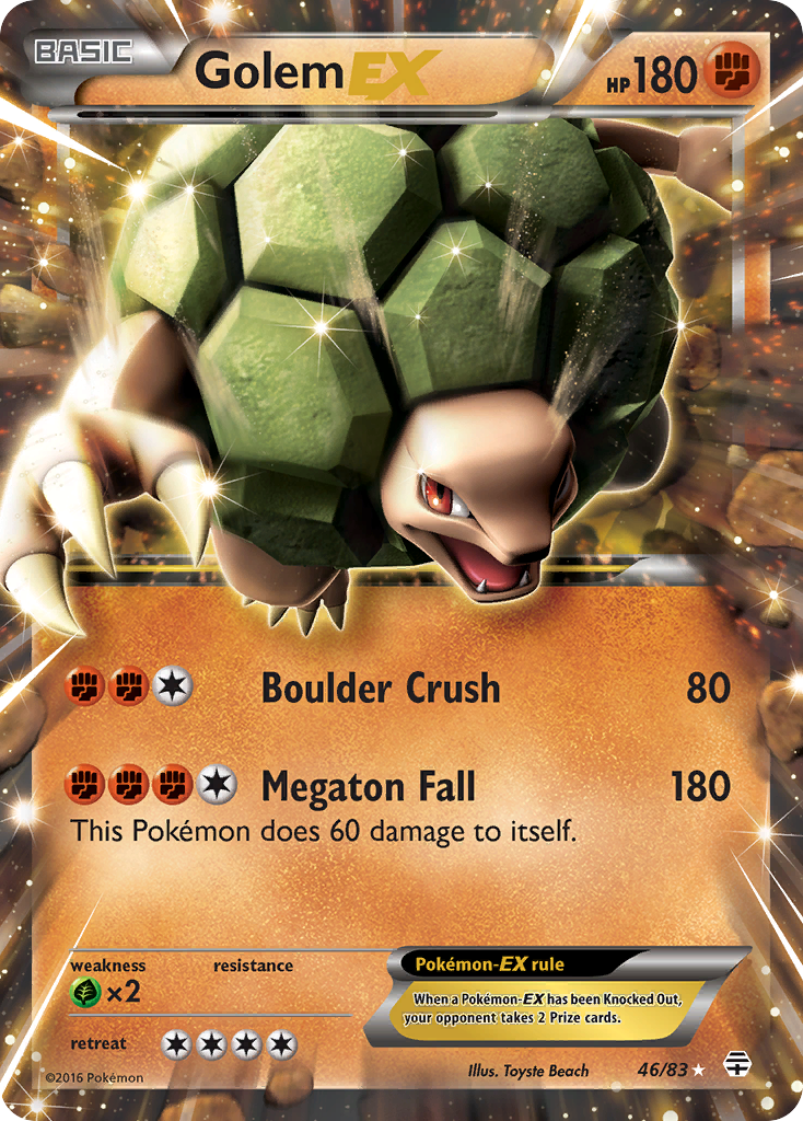 Golem EX card