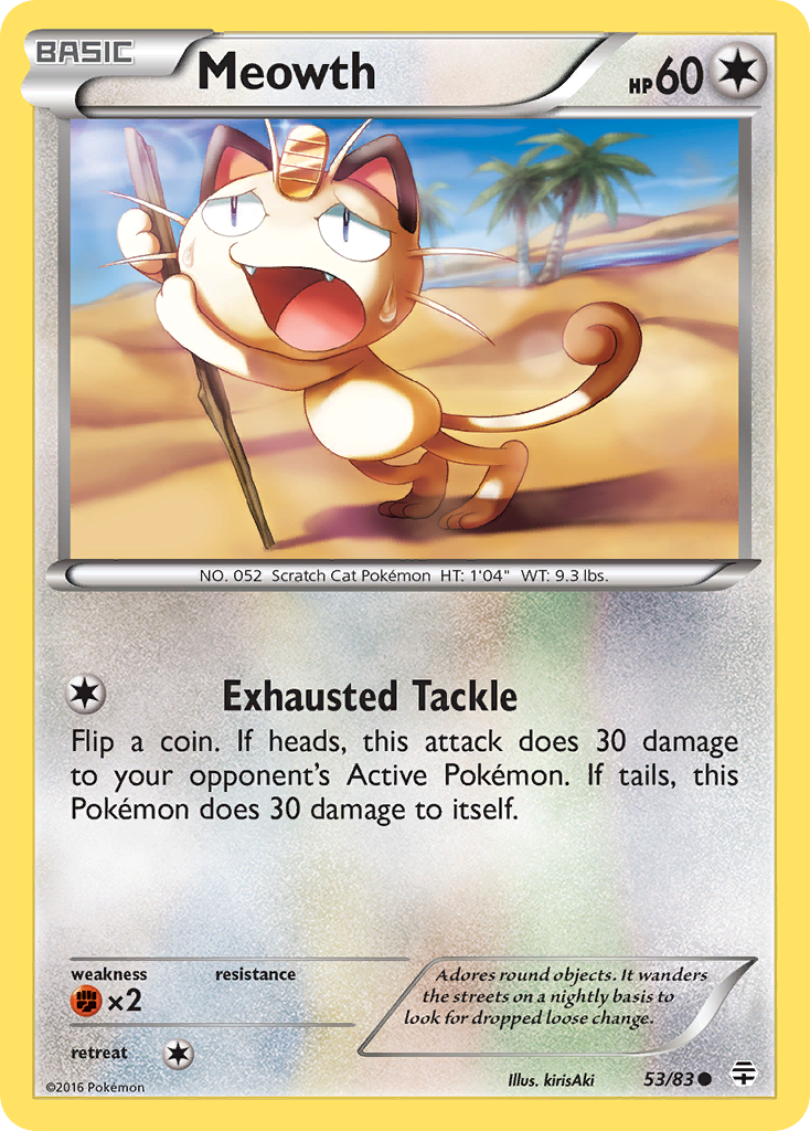 Meowth card