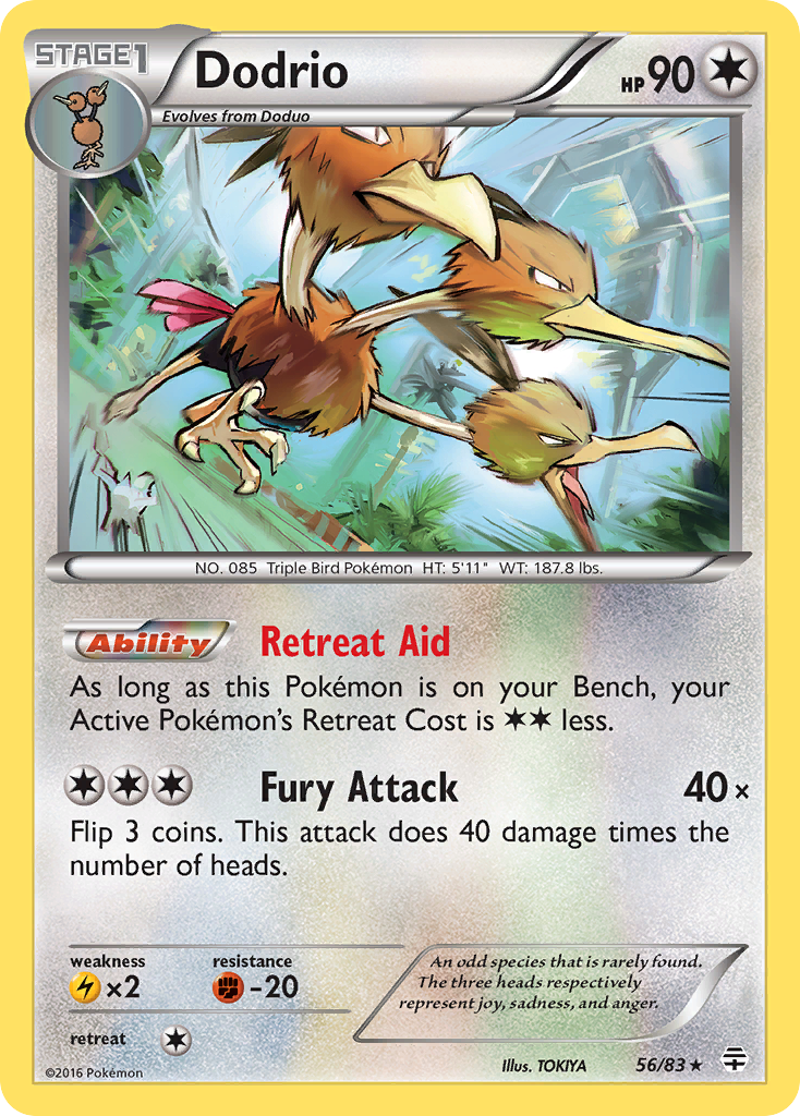 Dodrio card