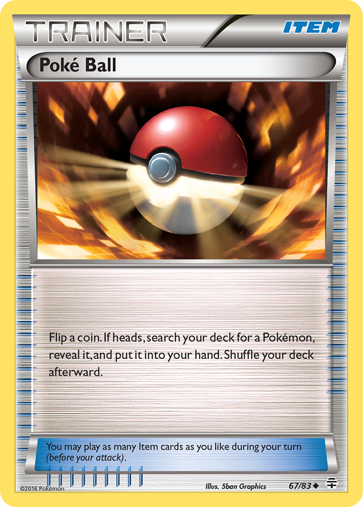 Poké Ball card