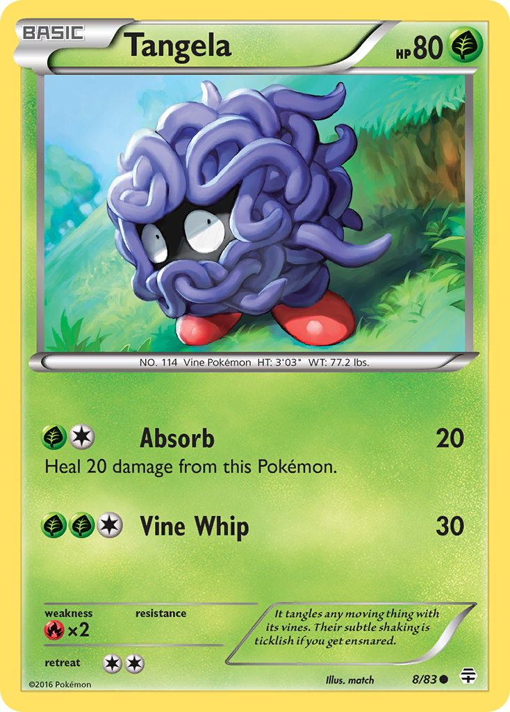 Tangela card