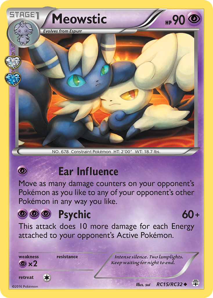 Meowstic card