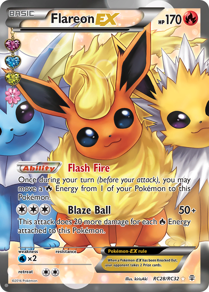 Flareon EX card