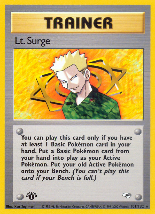 Lt. Surge card