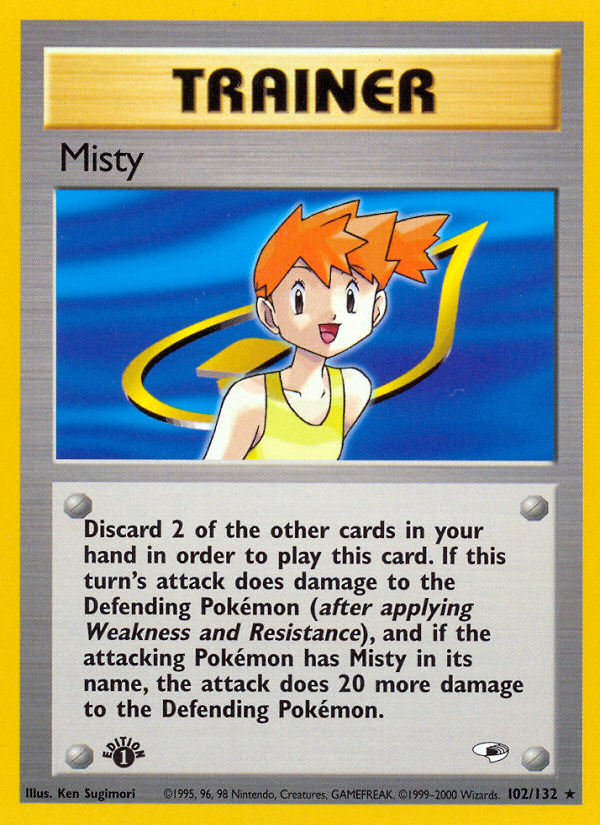 Misty card