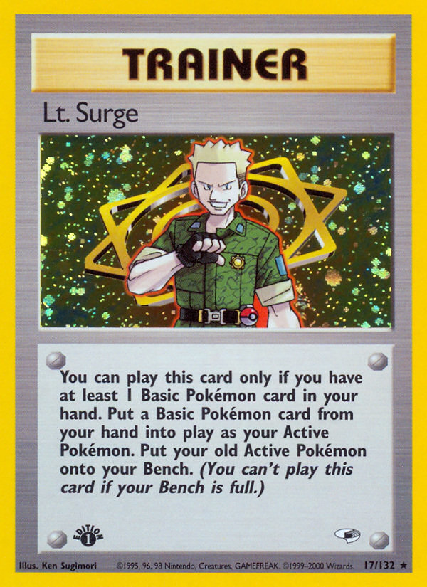 Lt. Surge card