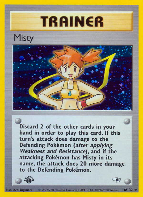 Misty card