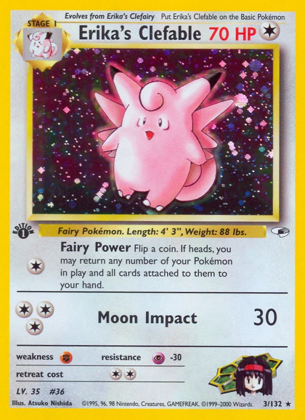 Erika's Clefable card