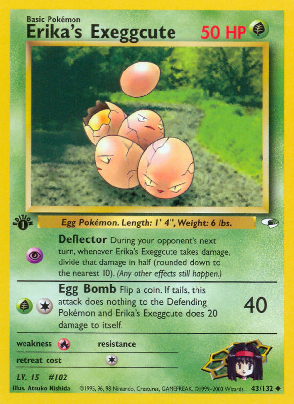 Erika's Exeggcute card