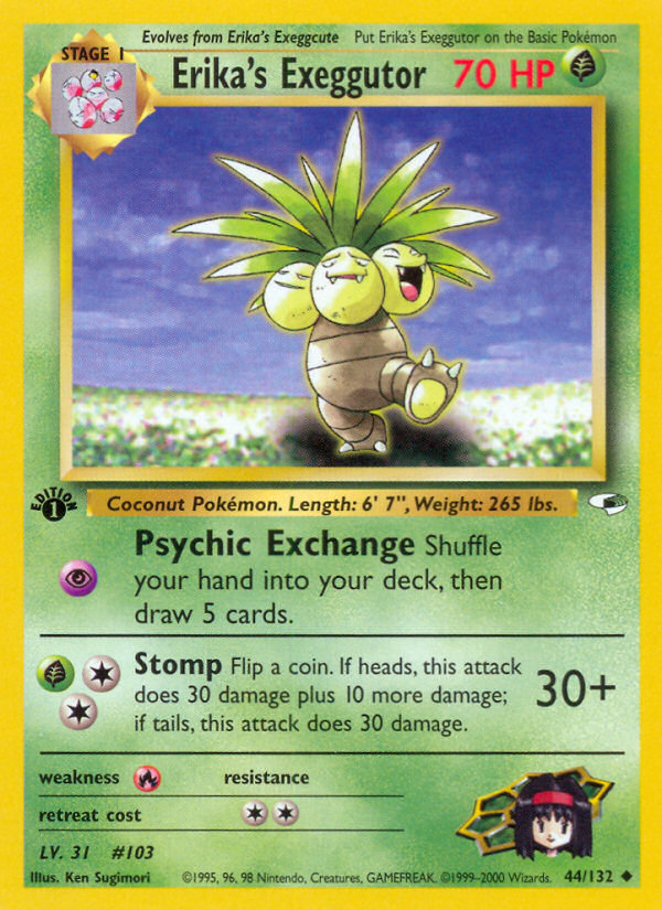 Erika's Exeggutor card