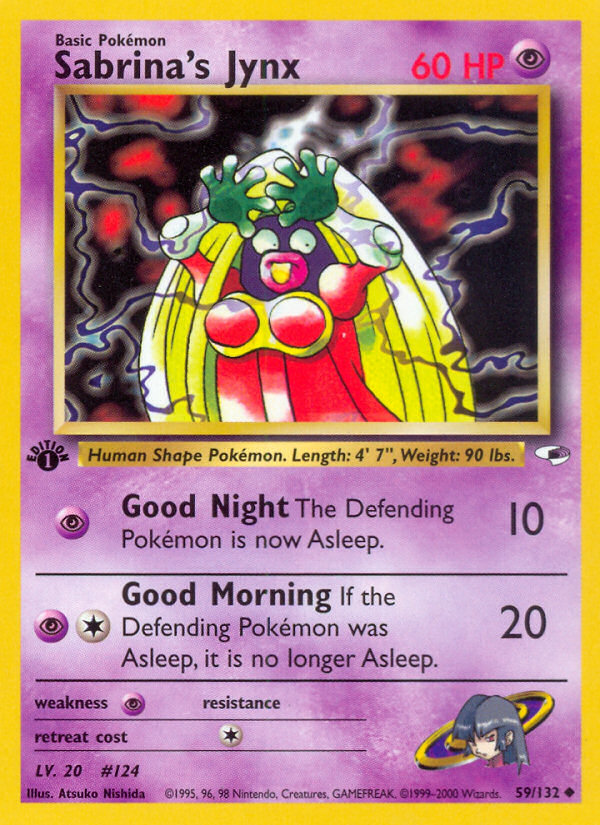 Sabrina's Jynx card