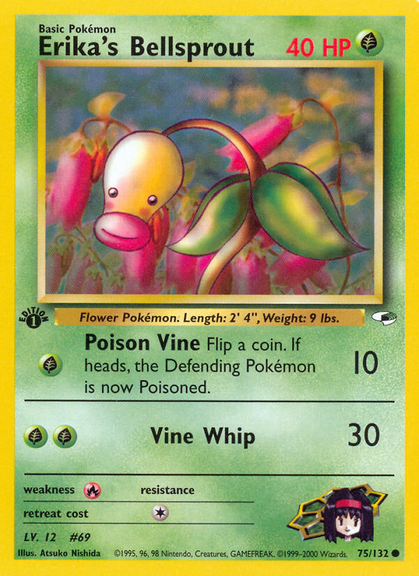 Erika's Bellsprout card