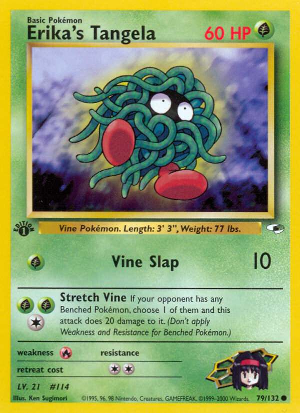 Erika's Tangela card