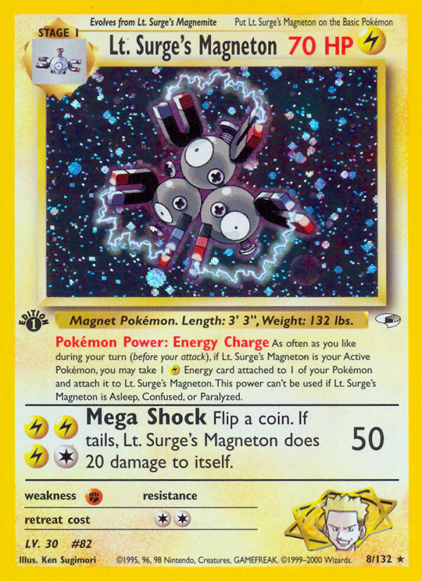 Lt. Surge's Magneton card