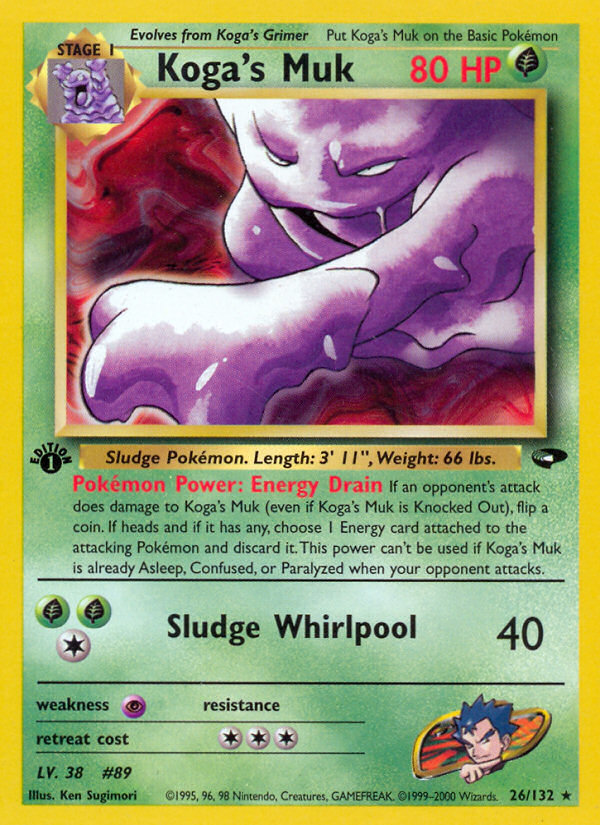 Koga's Muk card