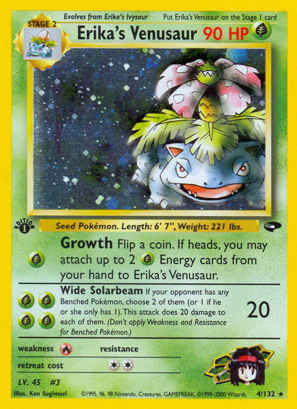 Erika's Venusaur card