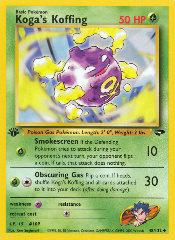 Koga's Koffing card