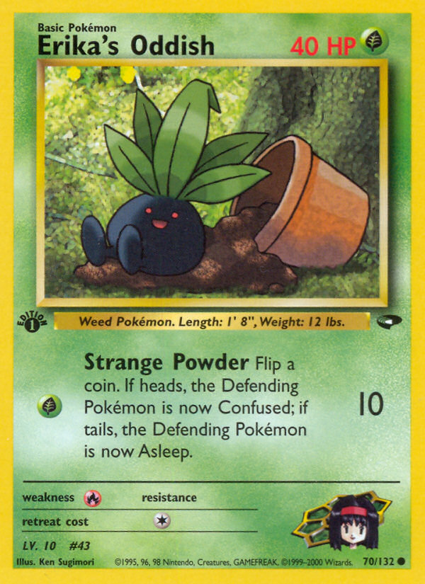 Erika's Oddish card