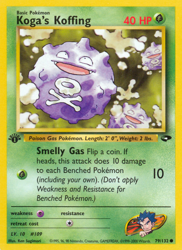 Koga's Koffing card