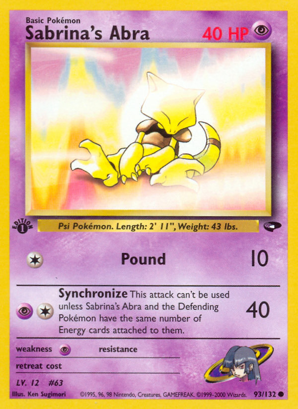 Sabrina's Abra card