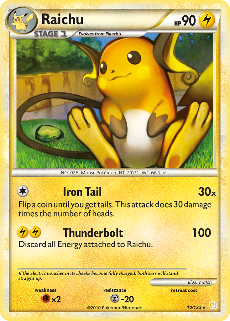 Raichu card