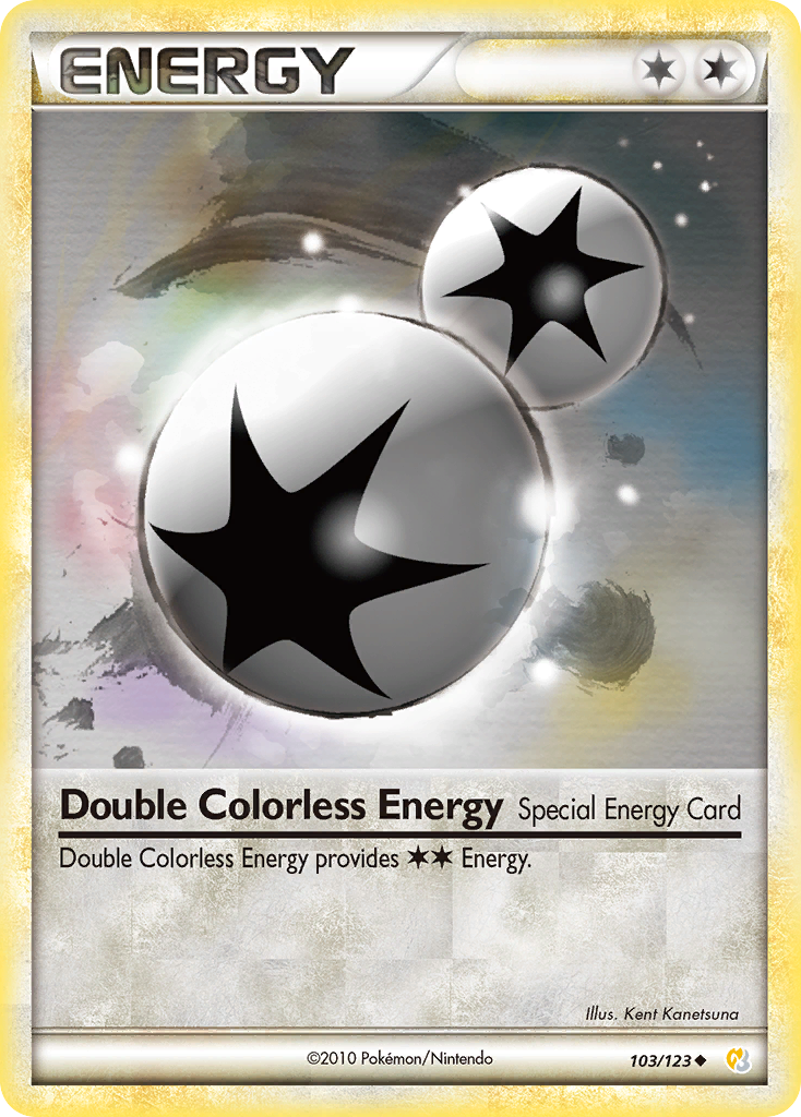 Double Colorless Energy card