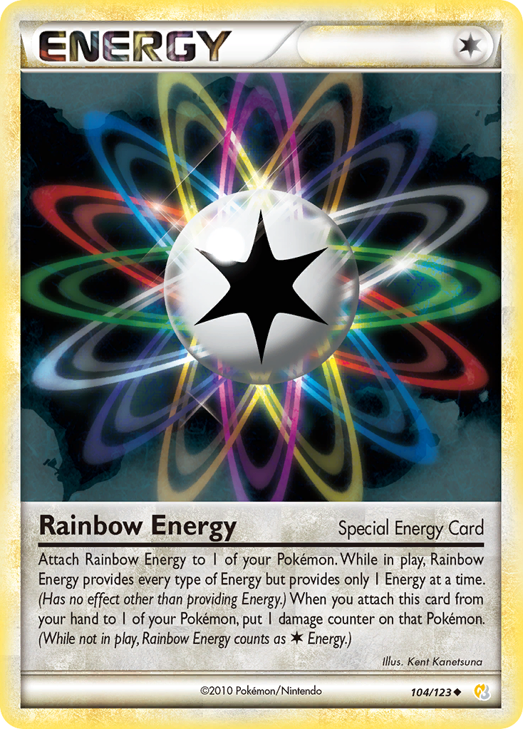 Rainbow Energy card