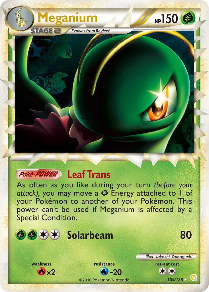 Meganium card