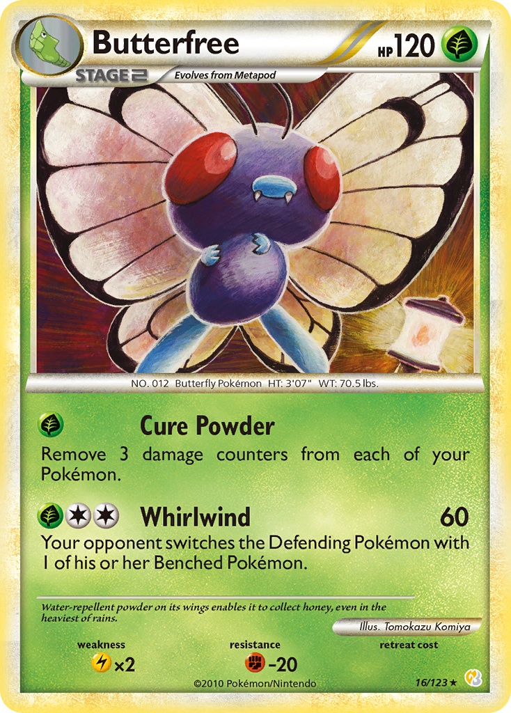 Butterfree card