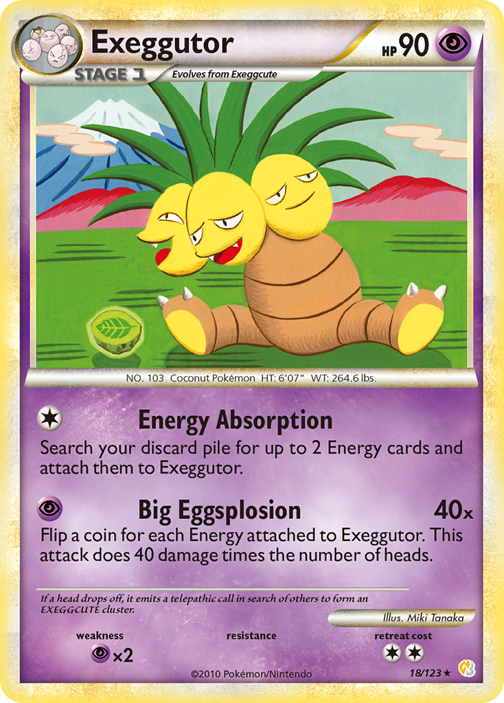 Exeggutor card