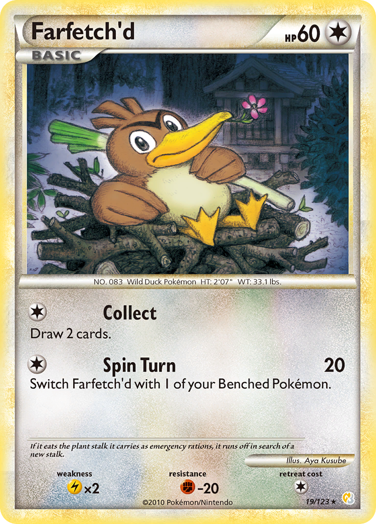 Farfetch'd card