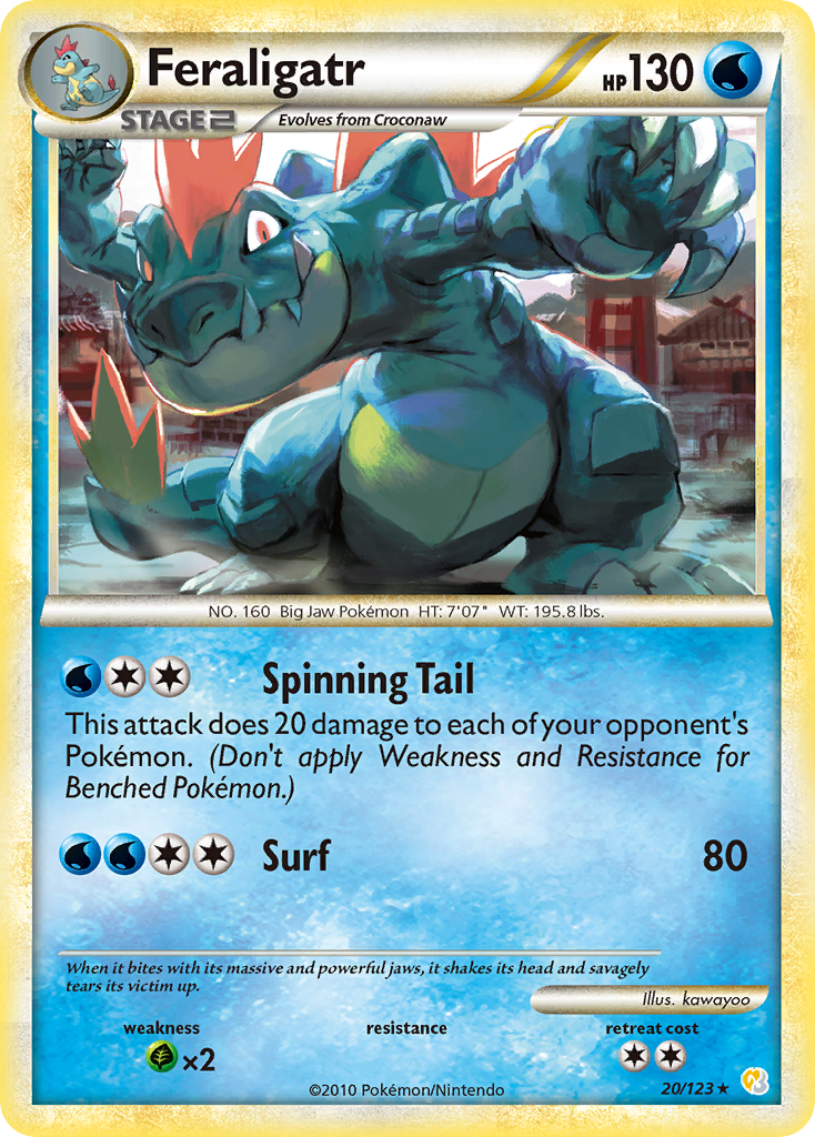 Feraligatr card