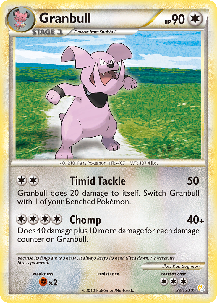 Granbull card