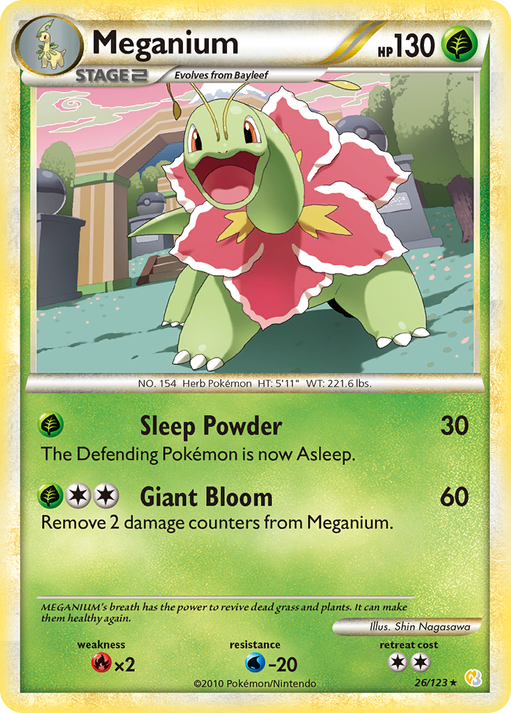 Meganium card