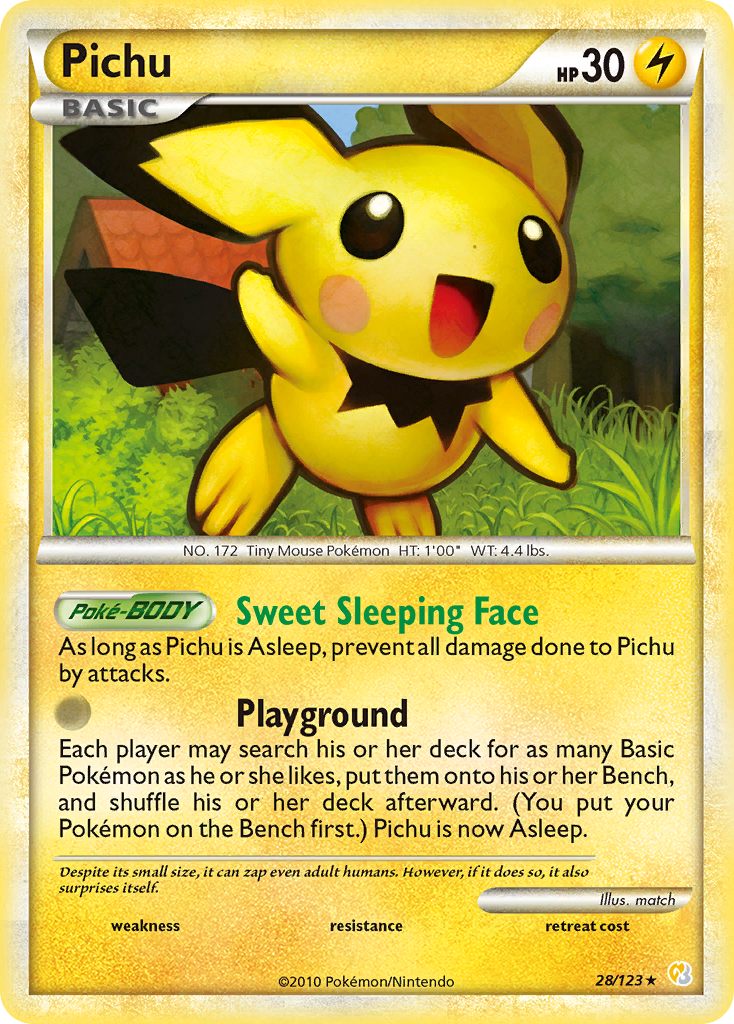 Pichu card