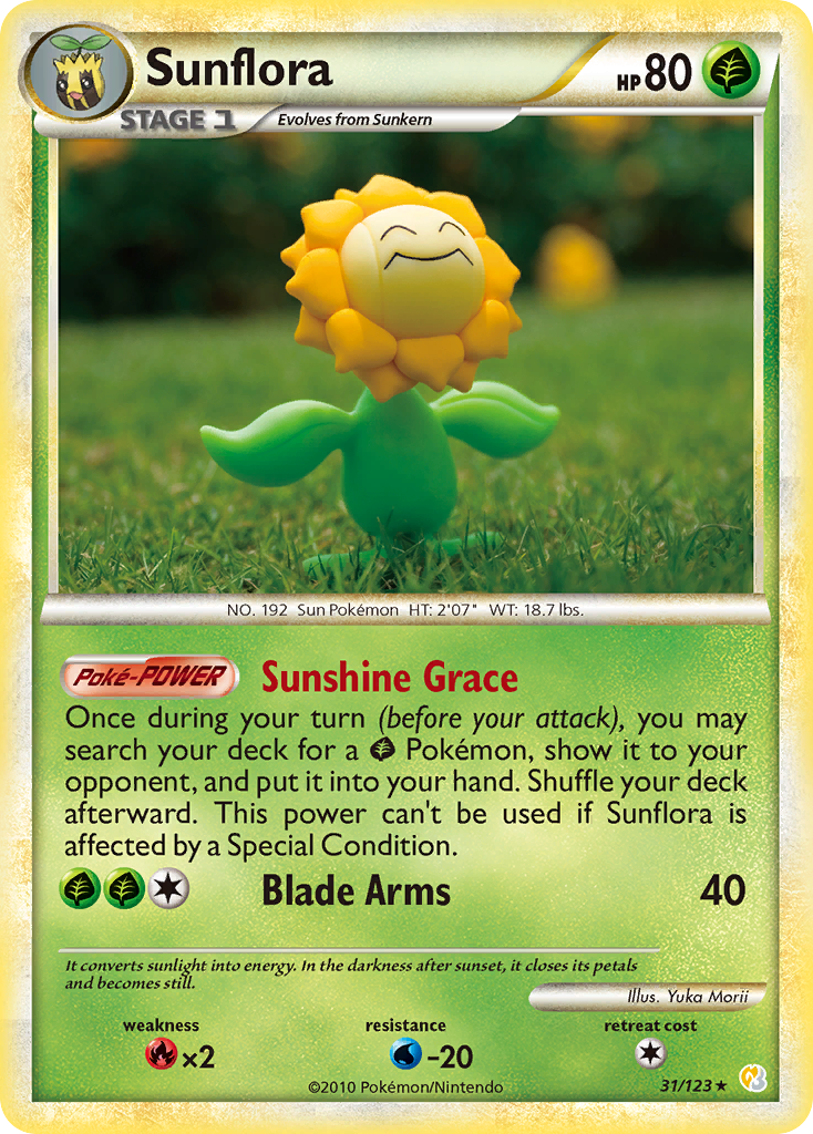 Sunflora card