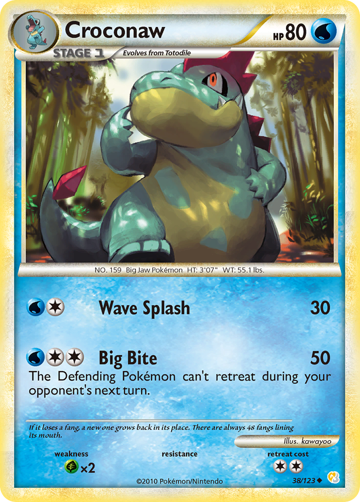 Croconaw card