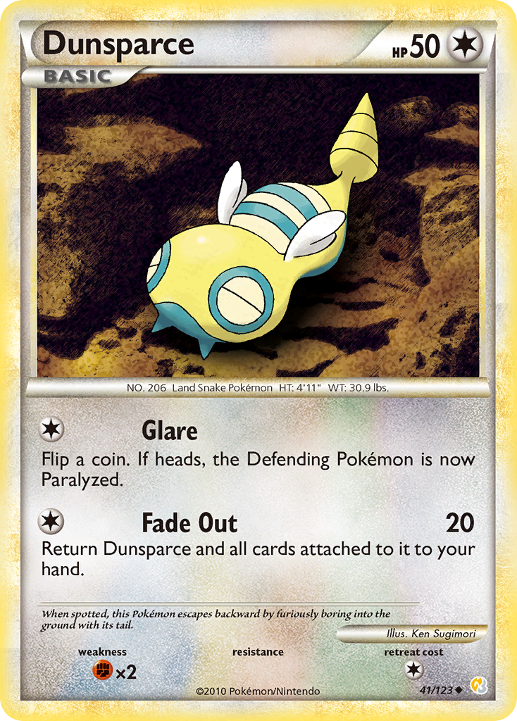 Dunsparce card