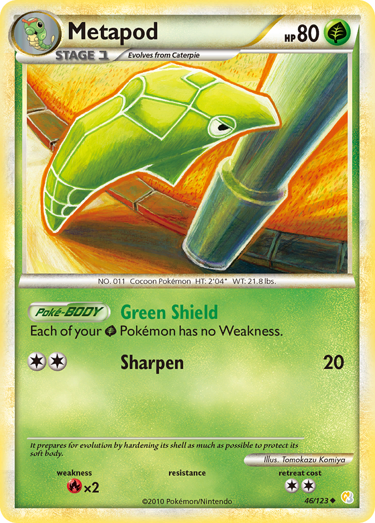 Metapod card