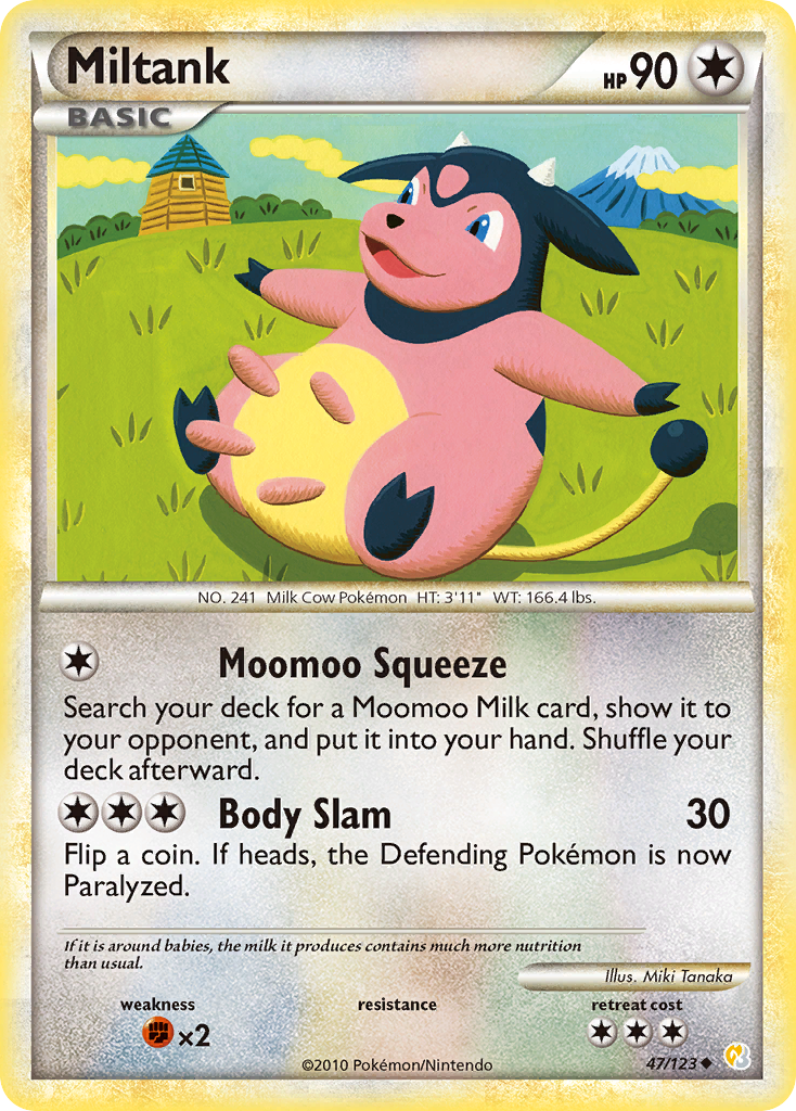 Miltank card